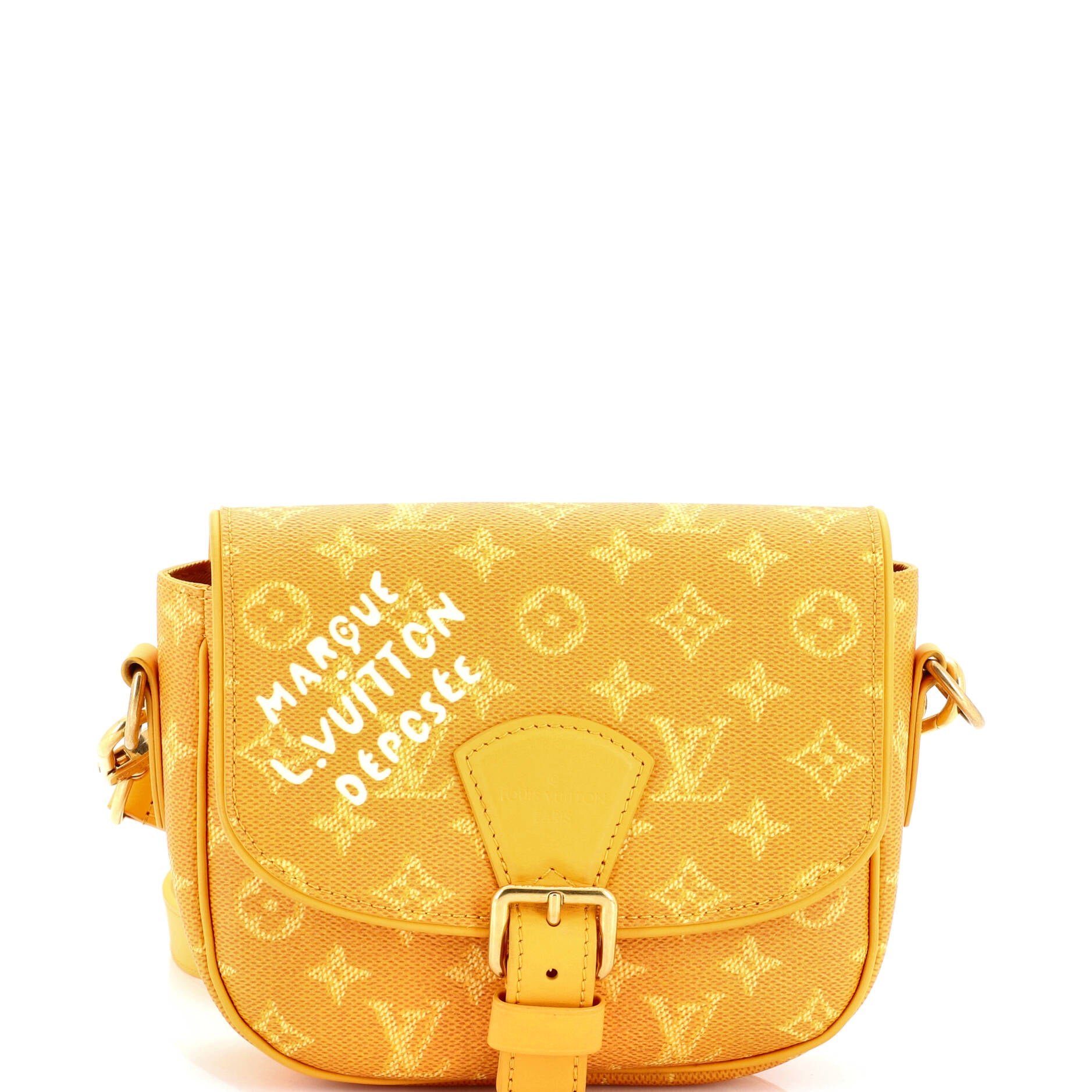 Louis Vuitton Montsouris Messenger Bag Limited Edition Marque Deposee Monogram Canvas
