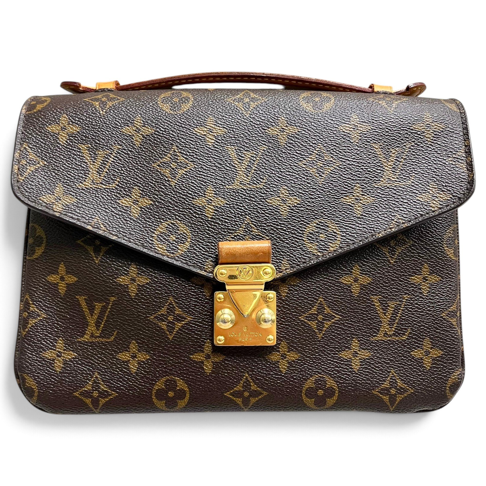 Metis leather handbag