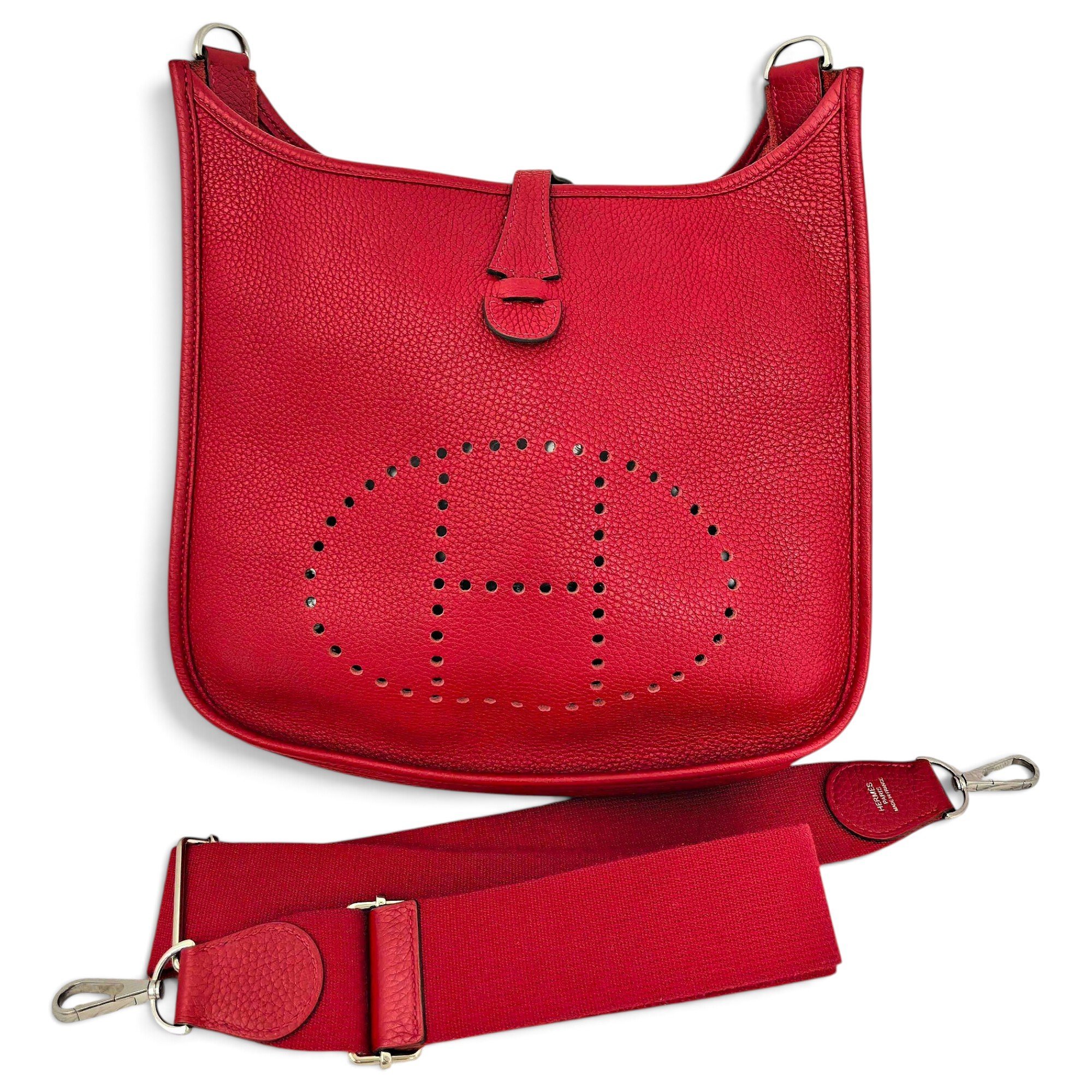 Evelyne leather crossbody bag