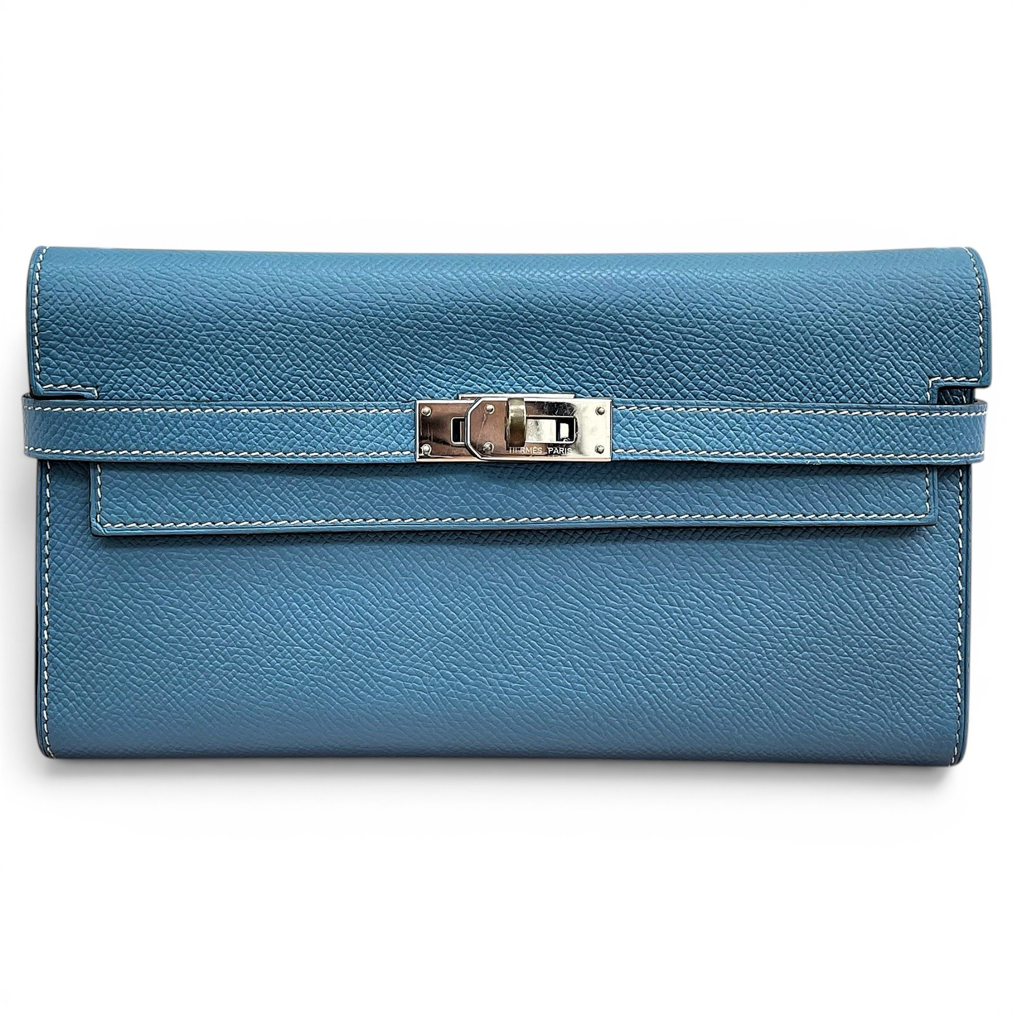 Kelly to go leather clutch bag