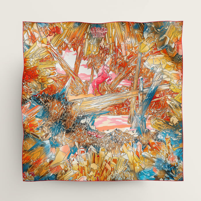 La Vallee De Cristal Scarf 90