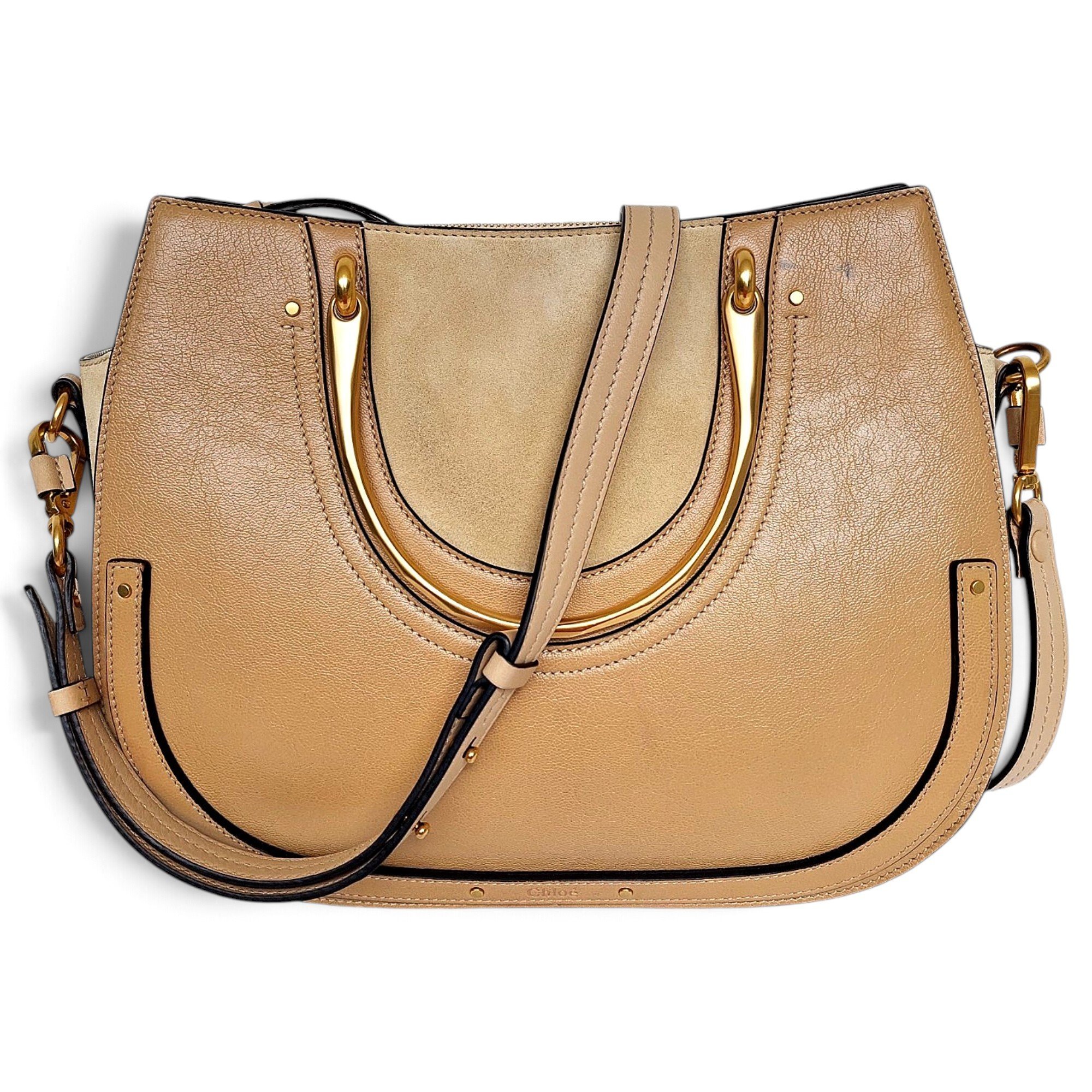 Kiss leather handbag