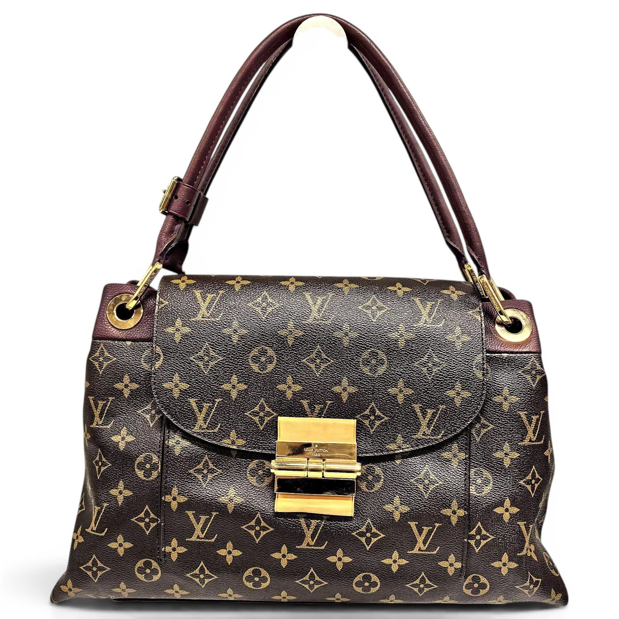 Olympe leather handbag