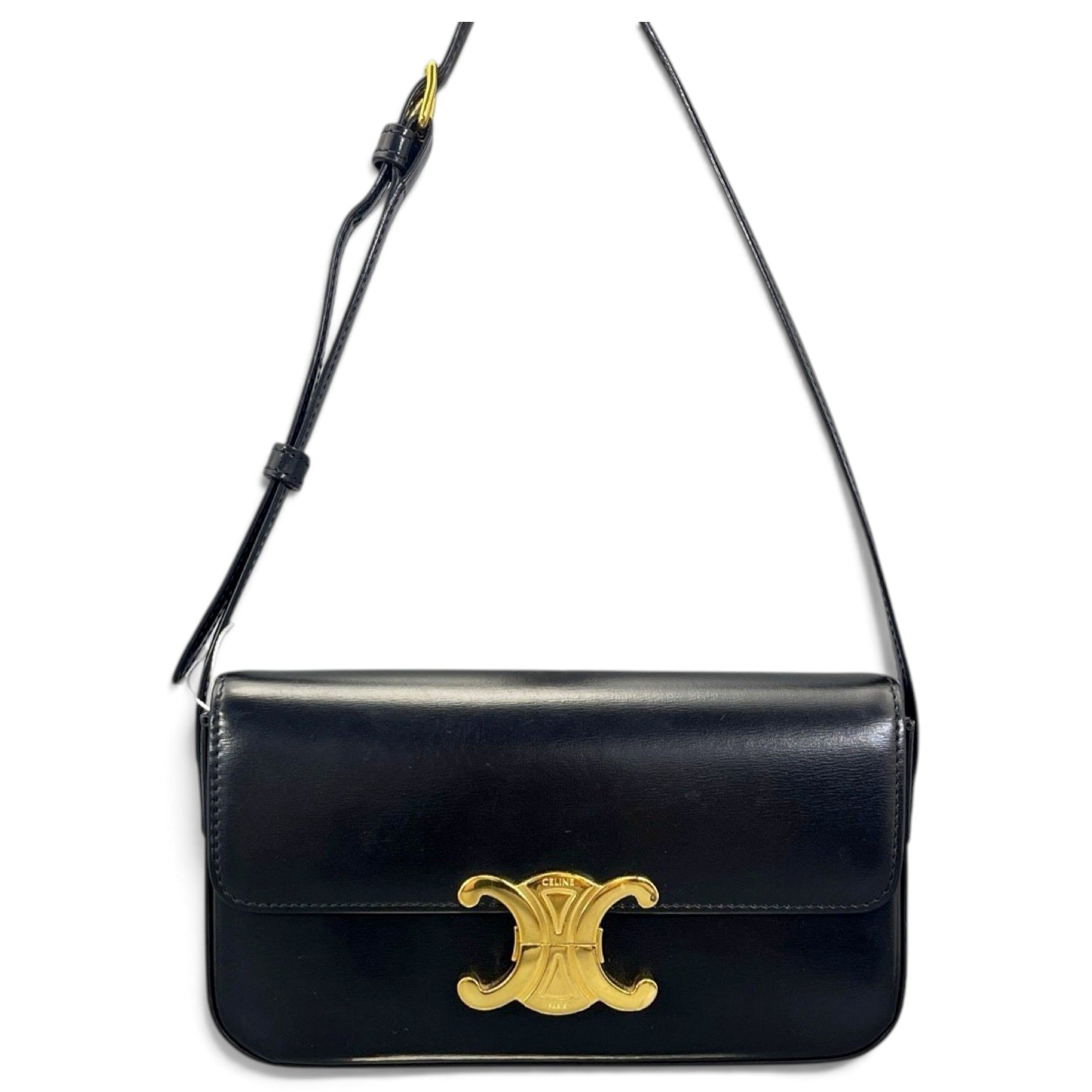 Triomphe leather handbag