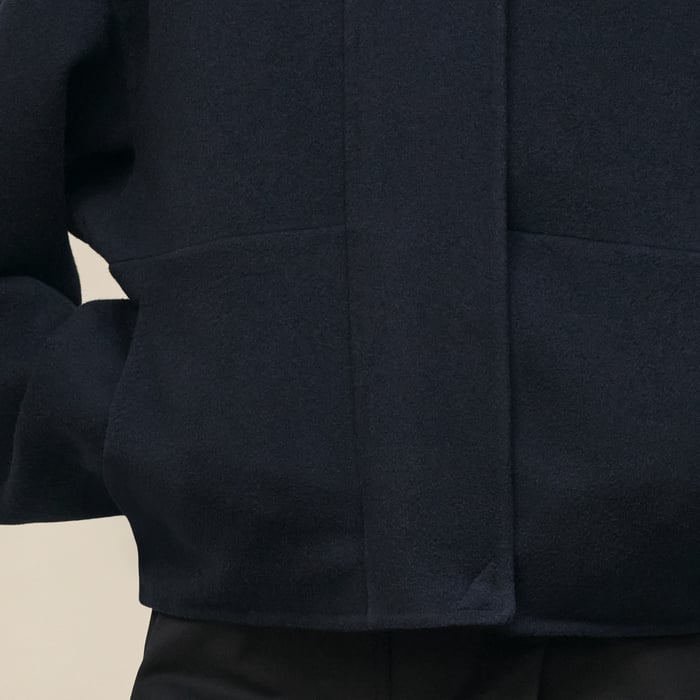 Bleu Noir Cashmere Jacket
