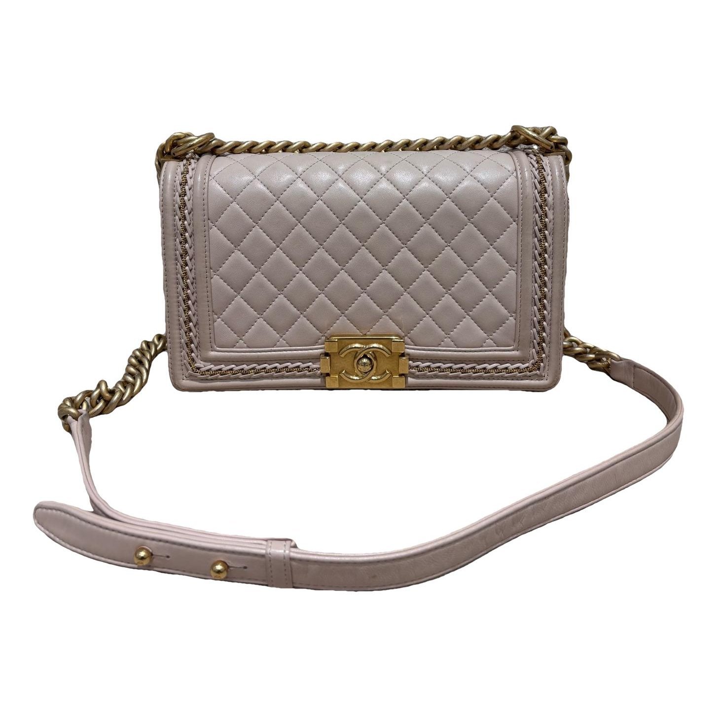 Boy leather crossbody bag