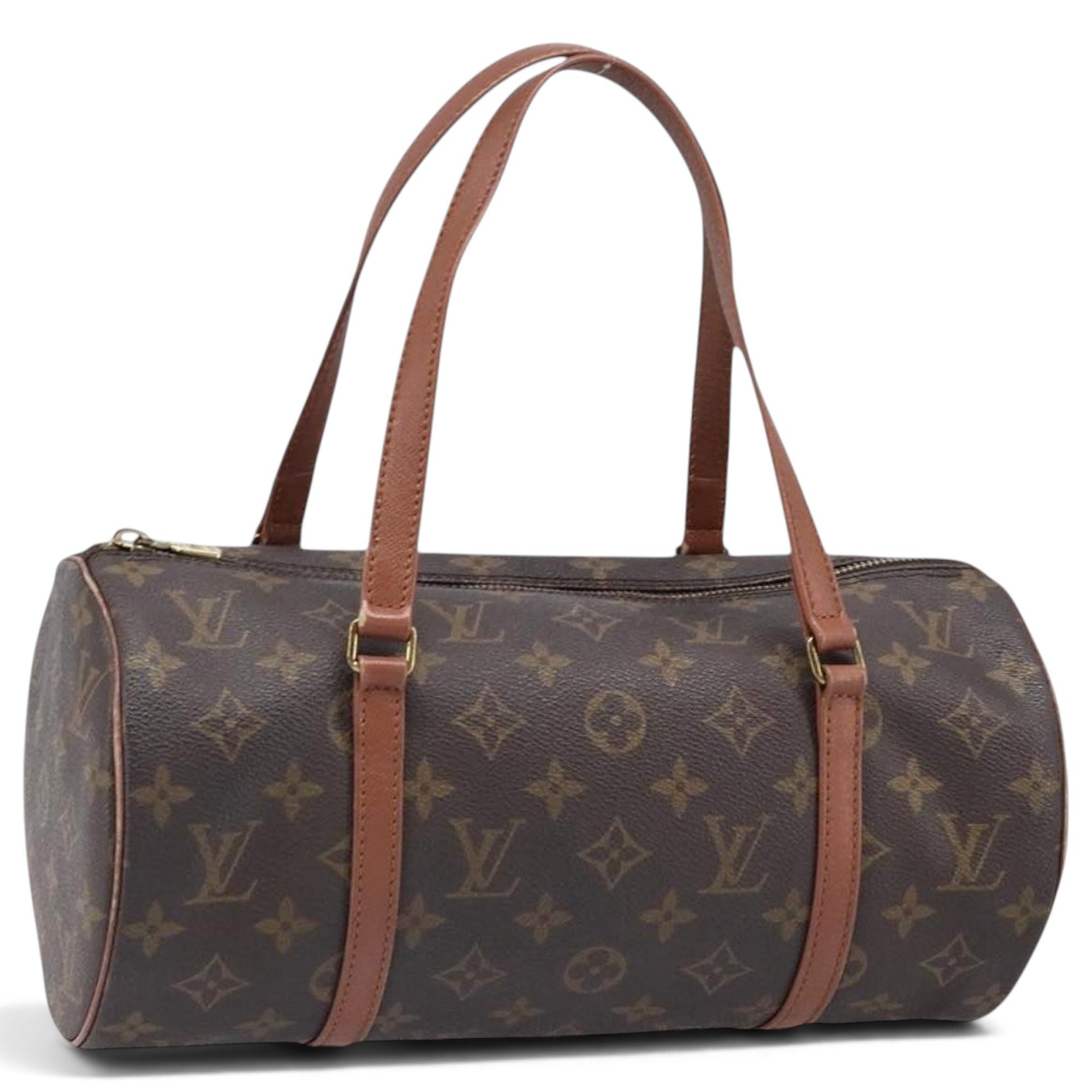 Papillon leather bowling bag
