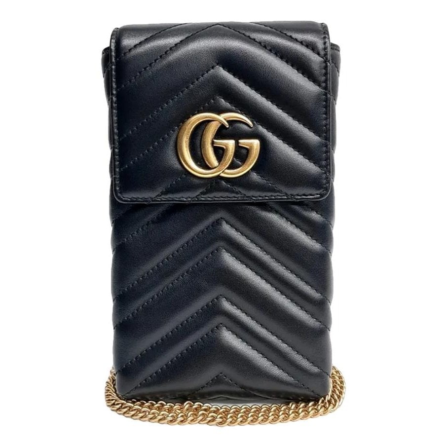 GG Marmont Phone leather crossbody bag