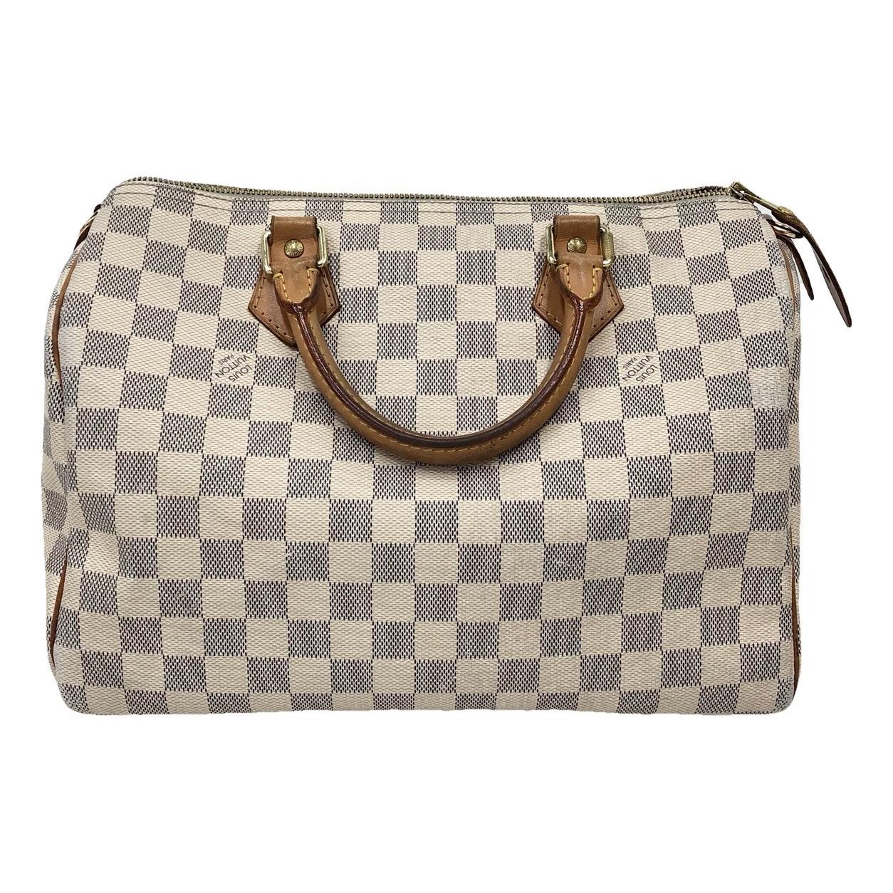 Speedy leather handbag