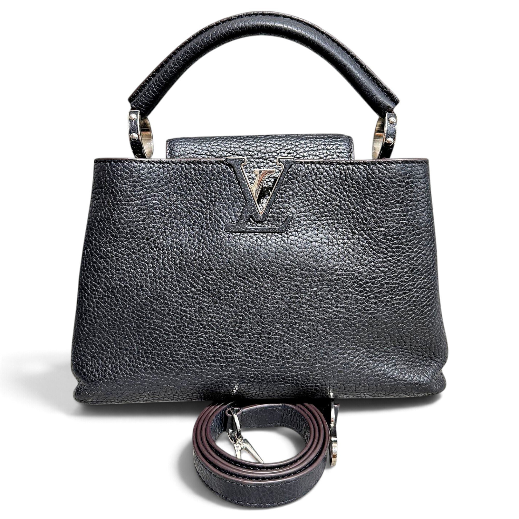 Capucines leather handbag