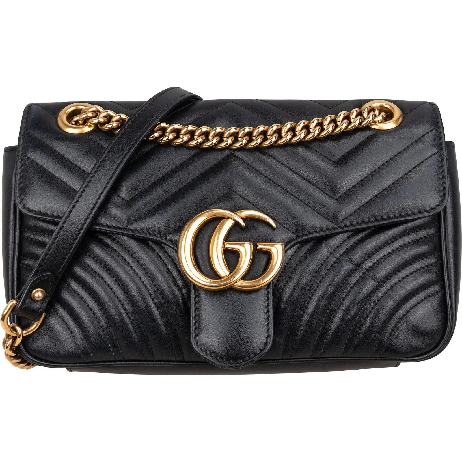 GG Marmont leather crossbody bag