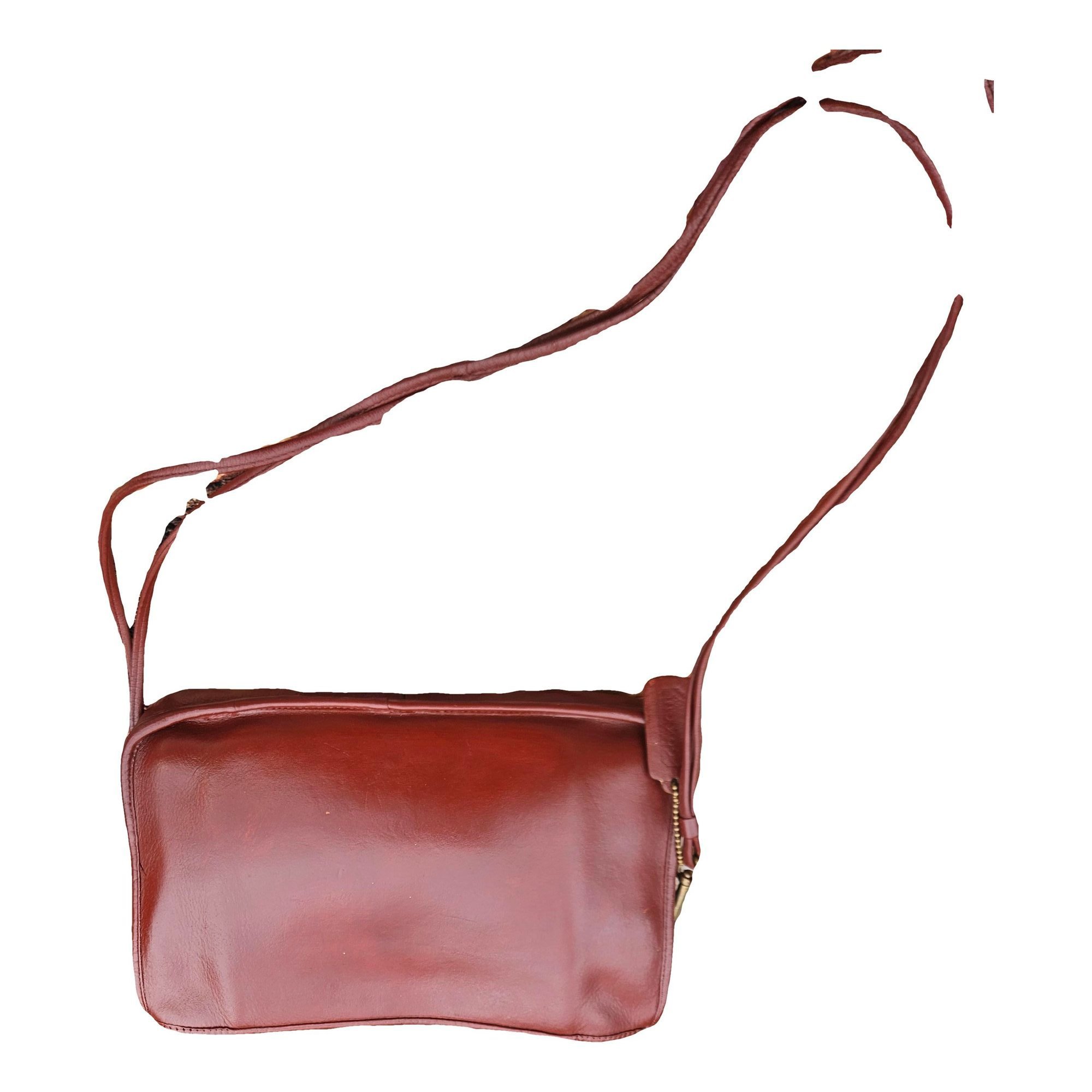 Leather crossbody bag