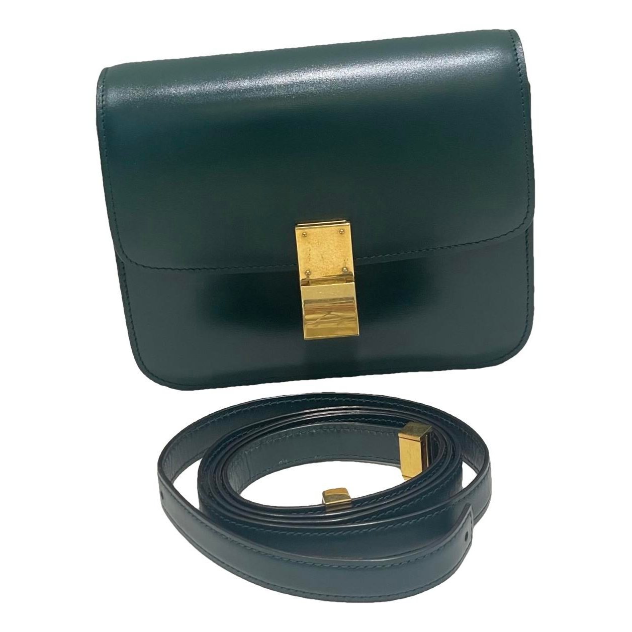 Classic leather handbag