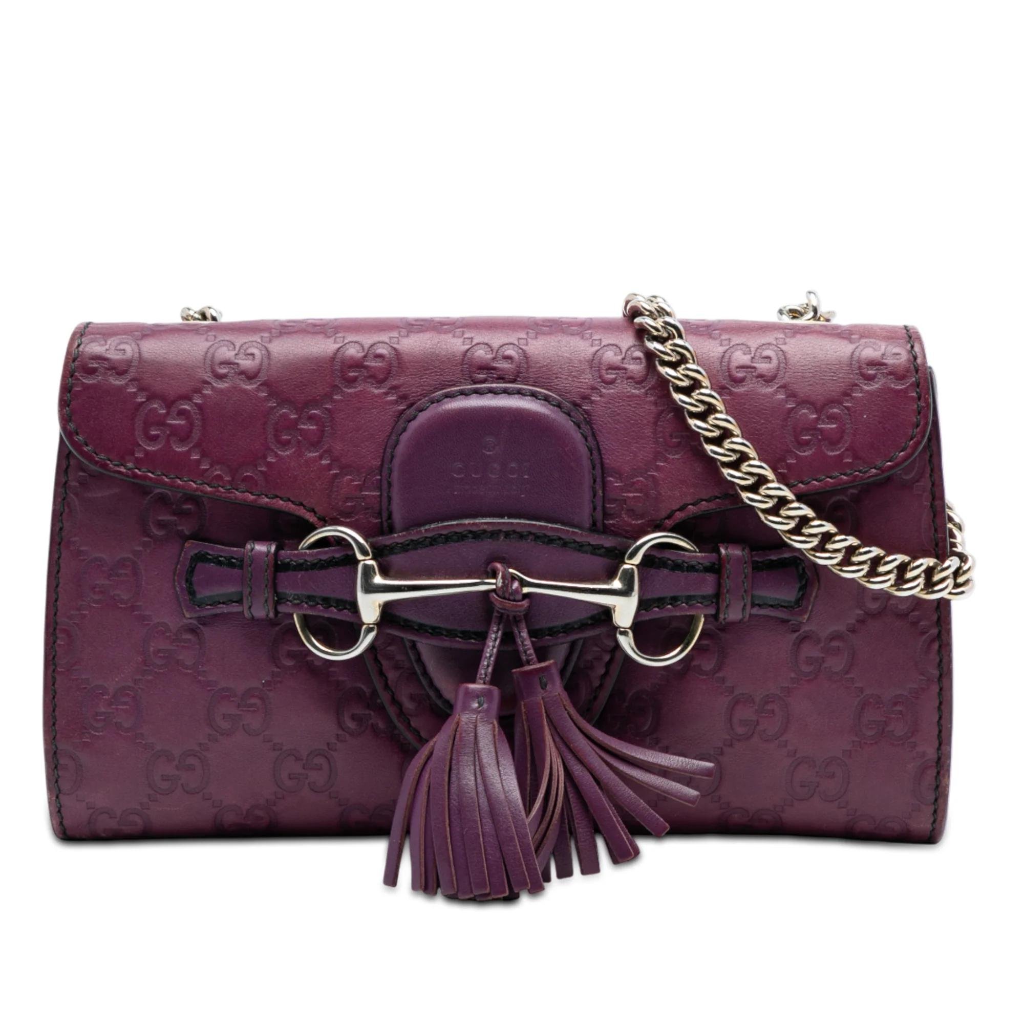Emily leather crossbody bag