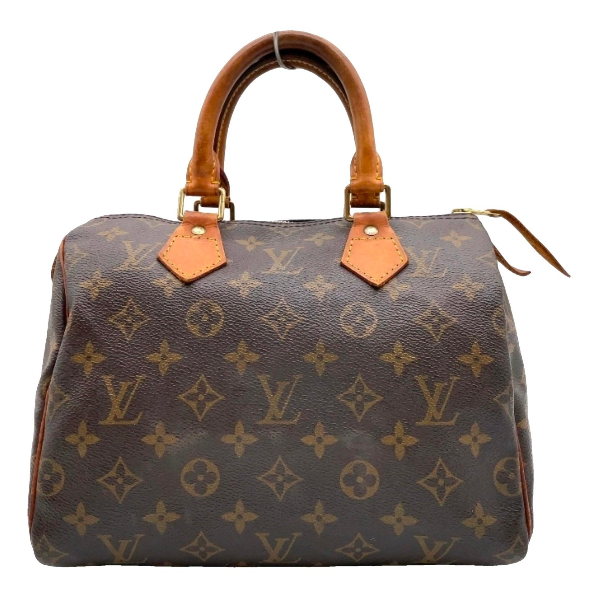Speedy leather handbag