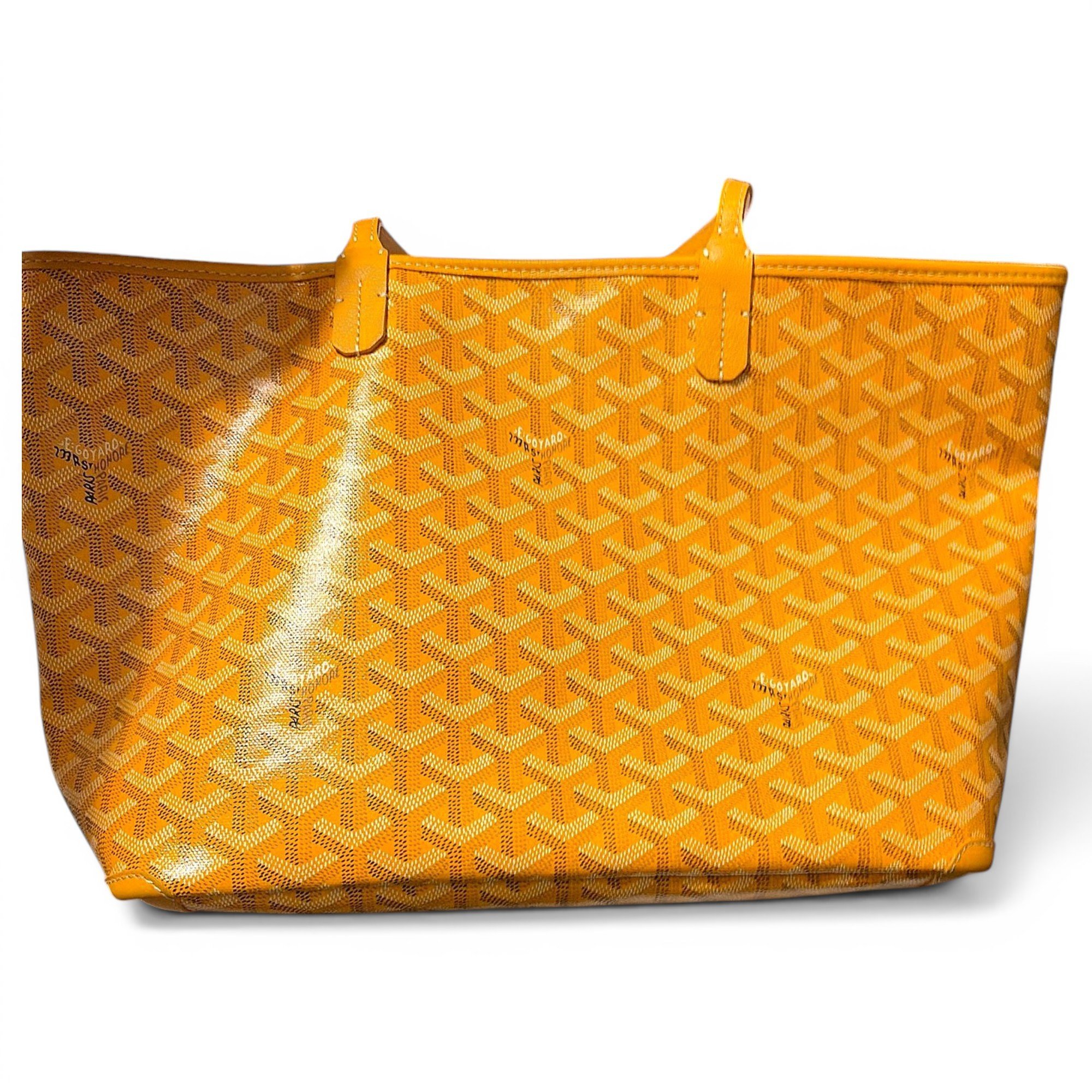 Goyard Artois leather handbag