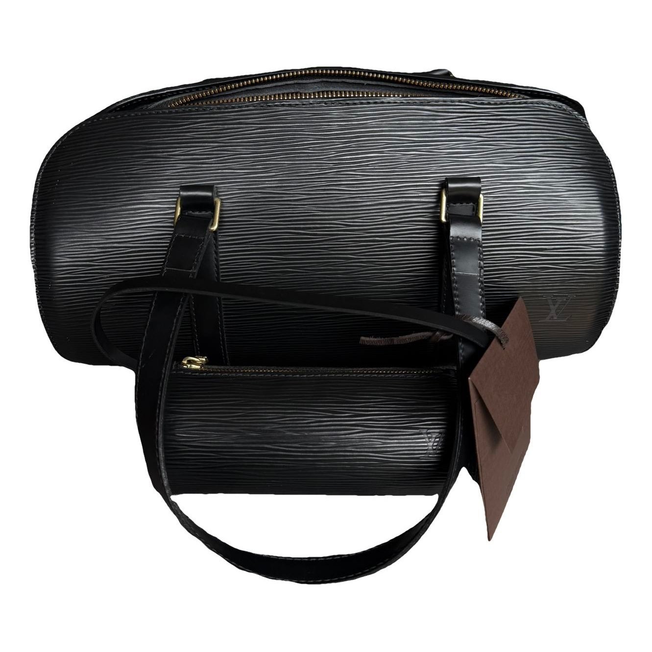 Soufflot Vintage leather handbag