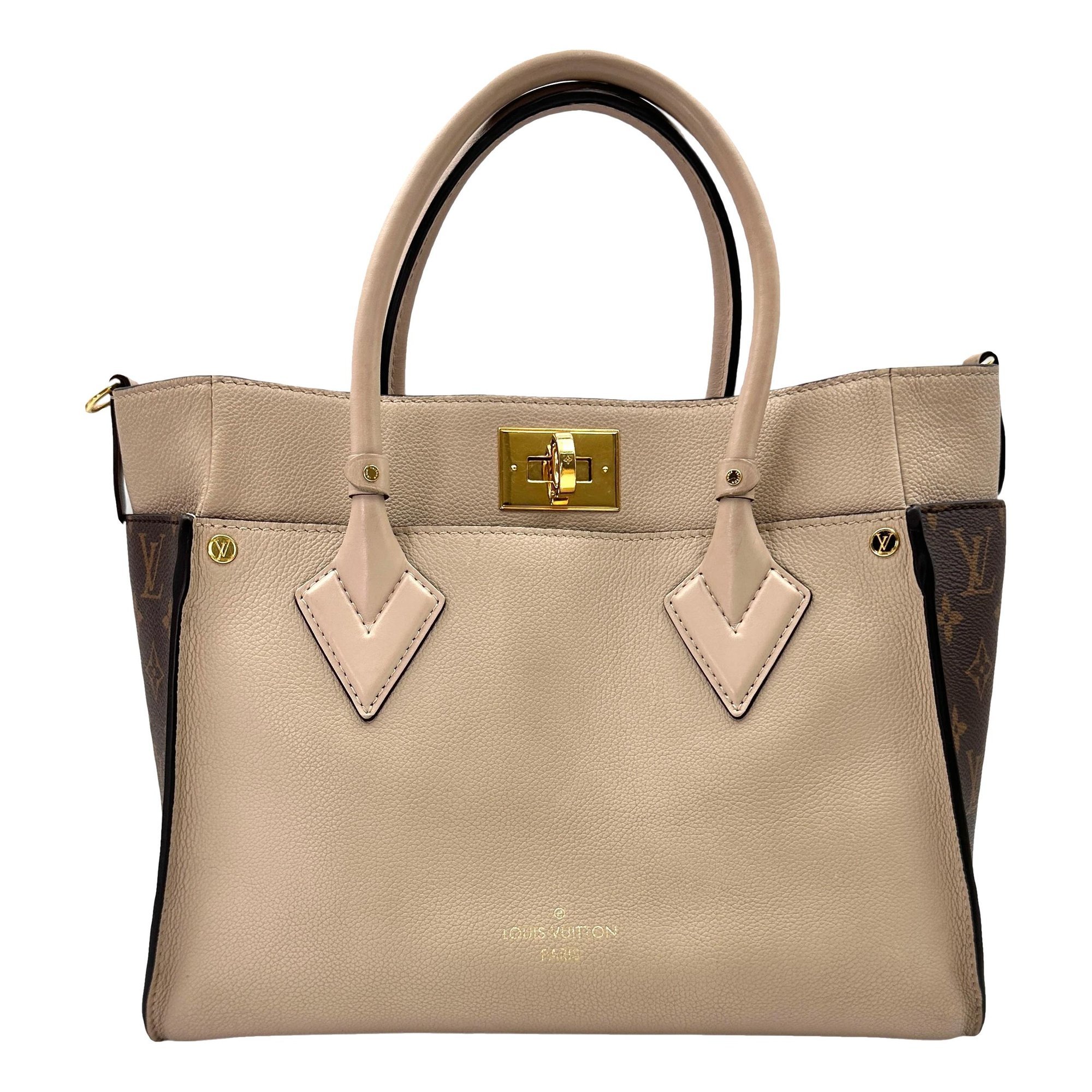 On My Side leather handbag