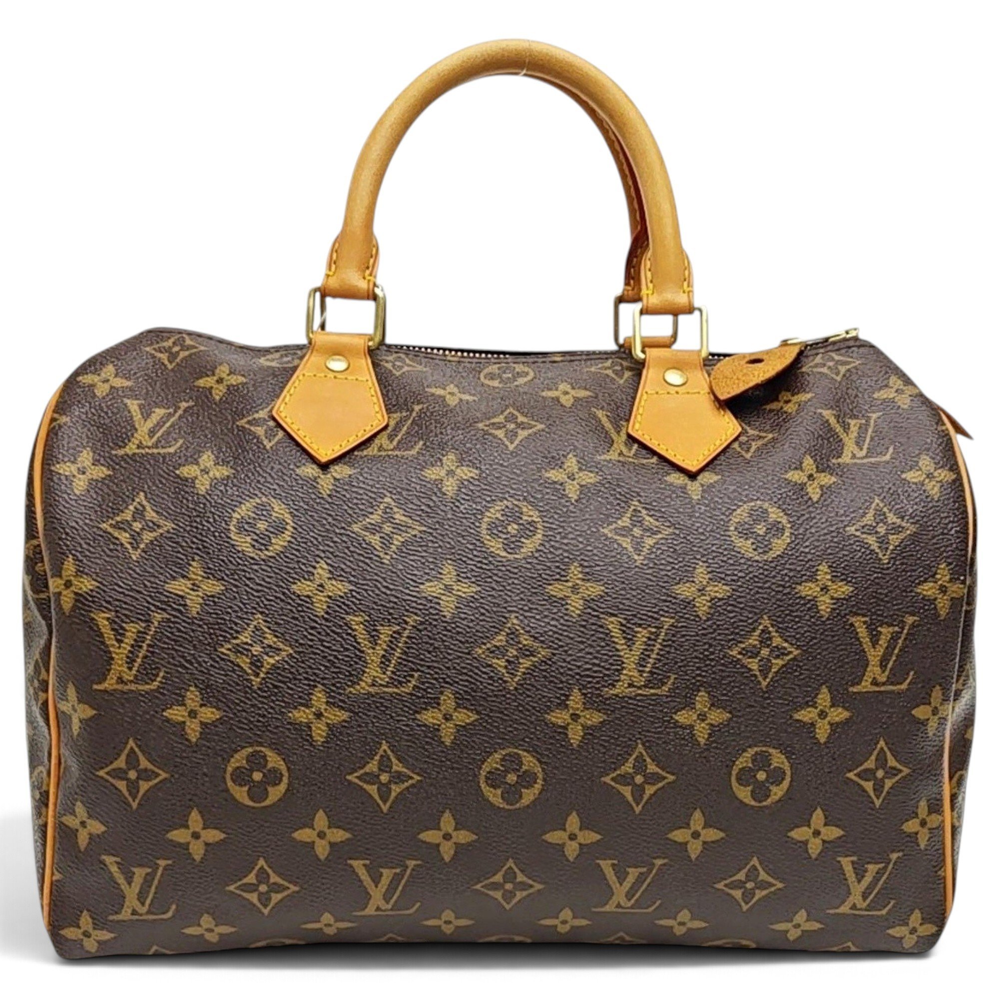 Nano Speedy / Mini HL leather handbag