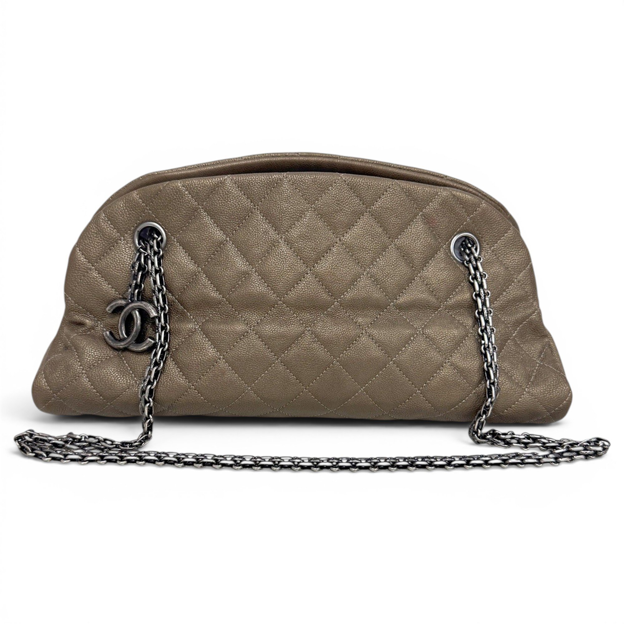 Mademoiselle leather handbag