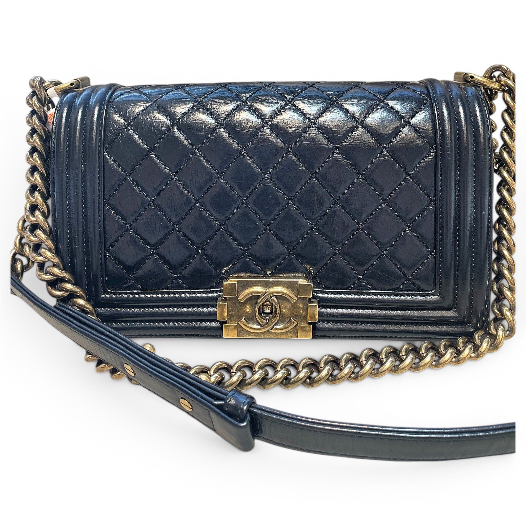 Boy leather handbag