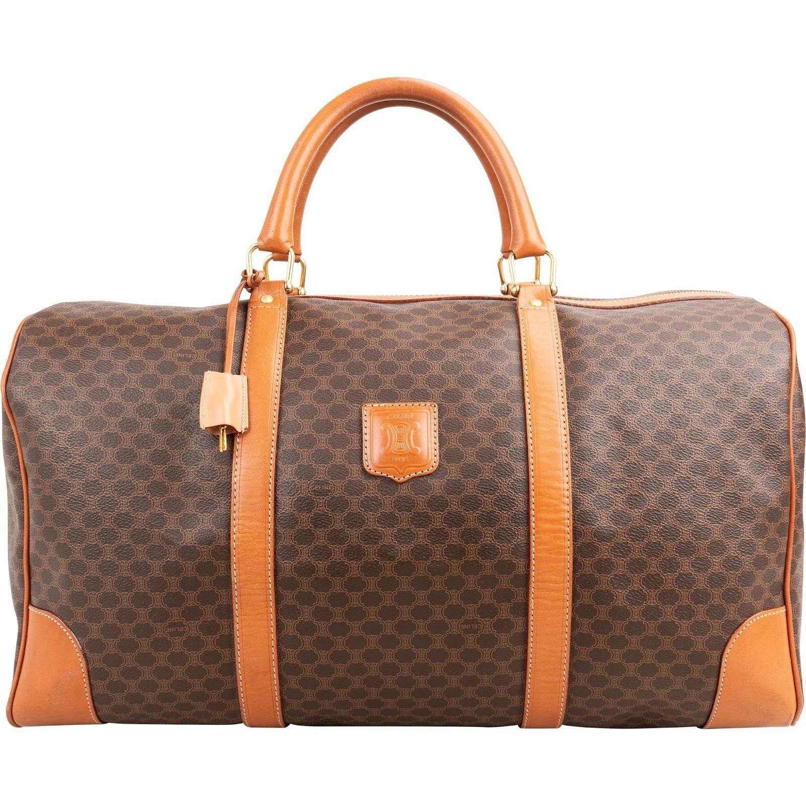 Triomphe leather handbag