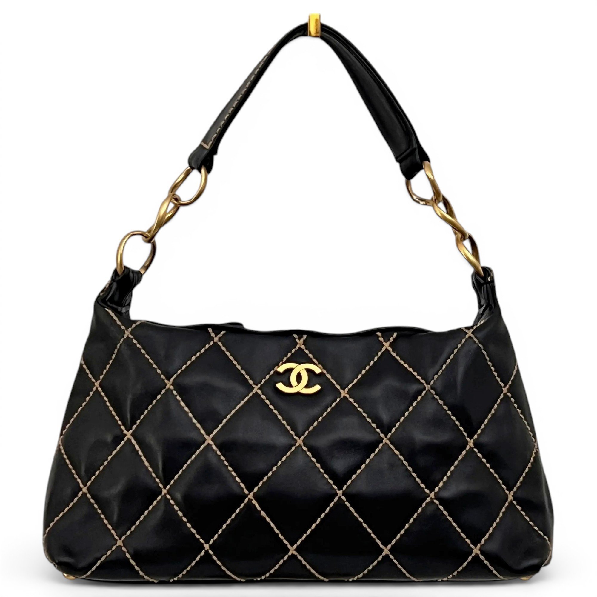 Wild Stitch leather handbag