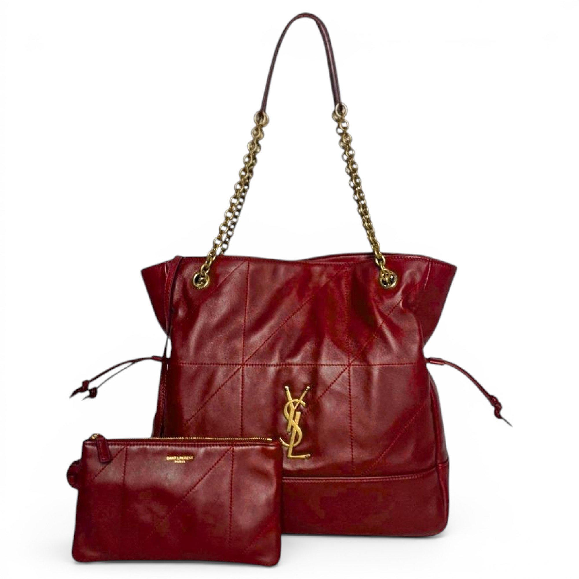Leather handbag