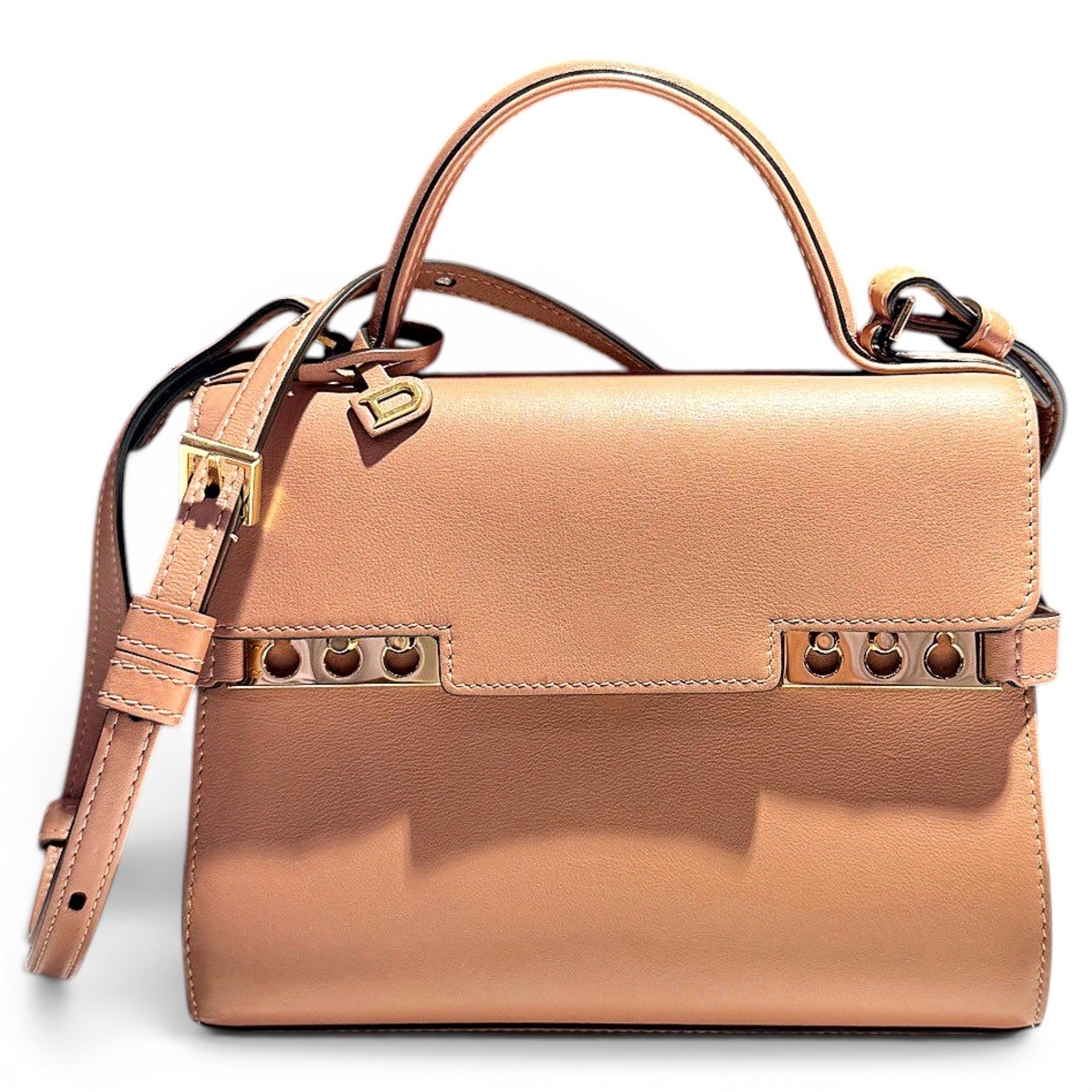 Tempête leather handbag