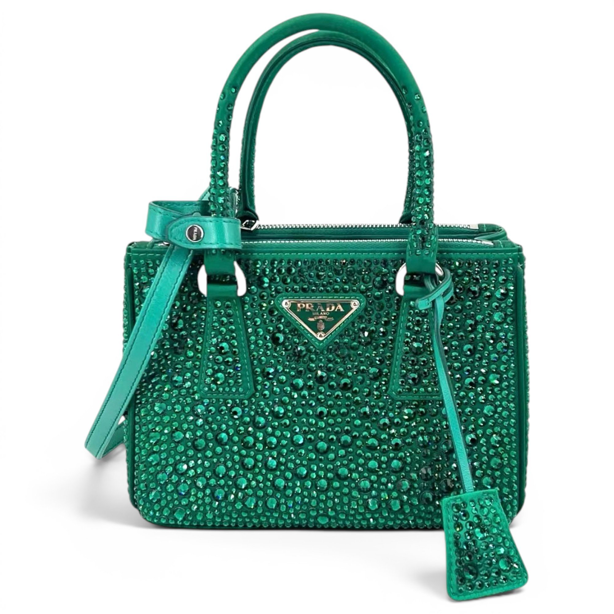 Galleria silk handbag