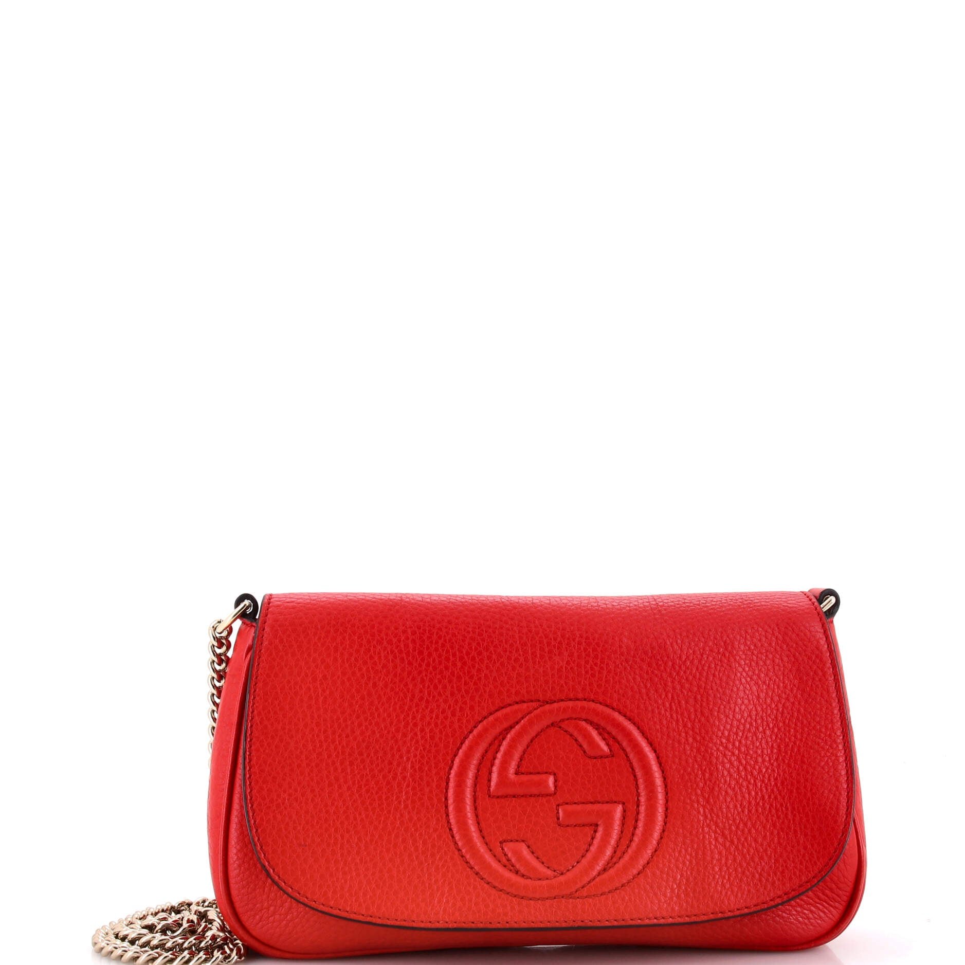 Soho Chain Crossbody Bag Leather Medium