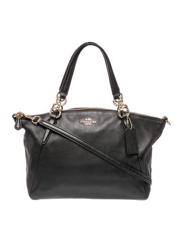 Leather Top Handle Bag