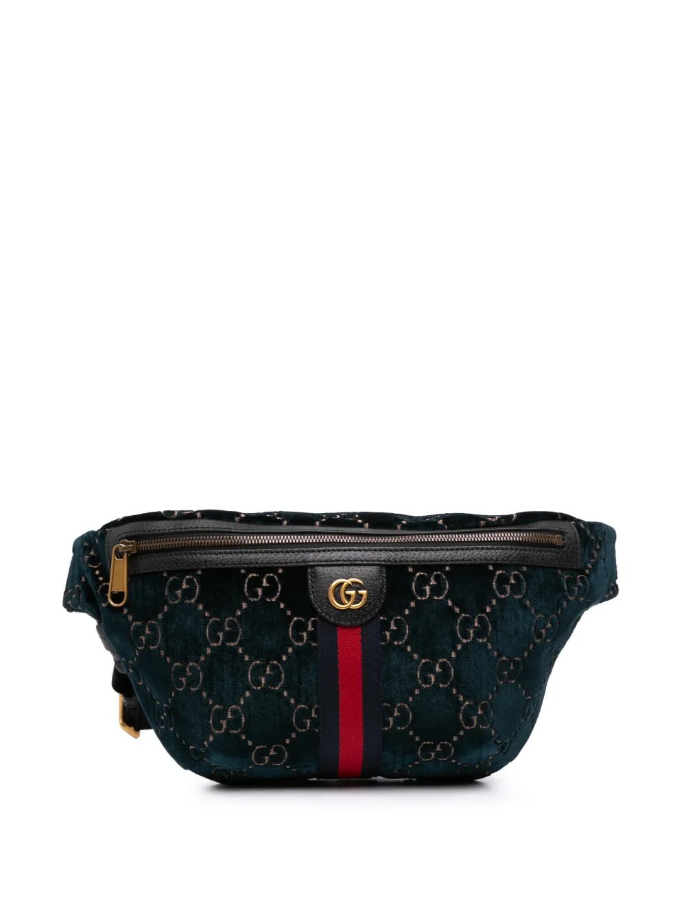 2021-2026 GG Velvet Ophidia belt bag