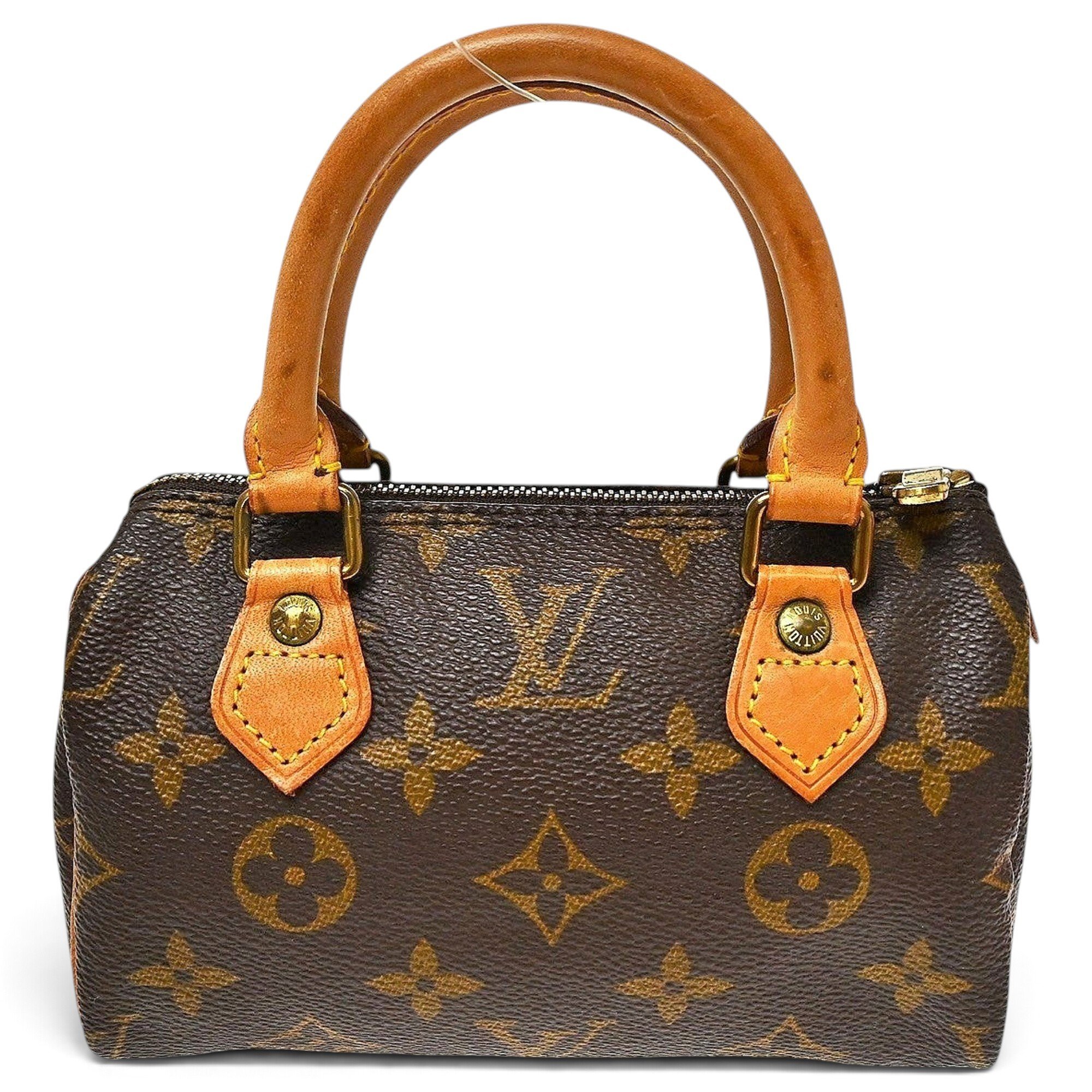 Speedy leather handbag