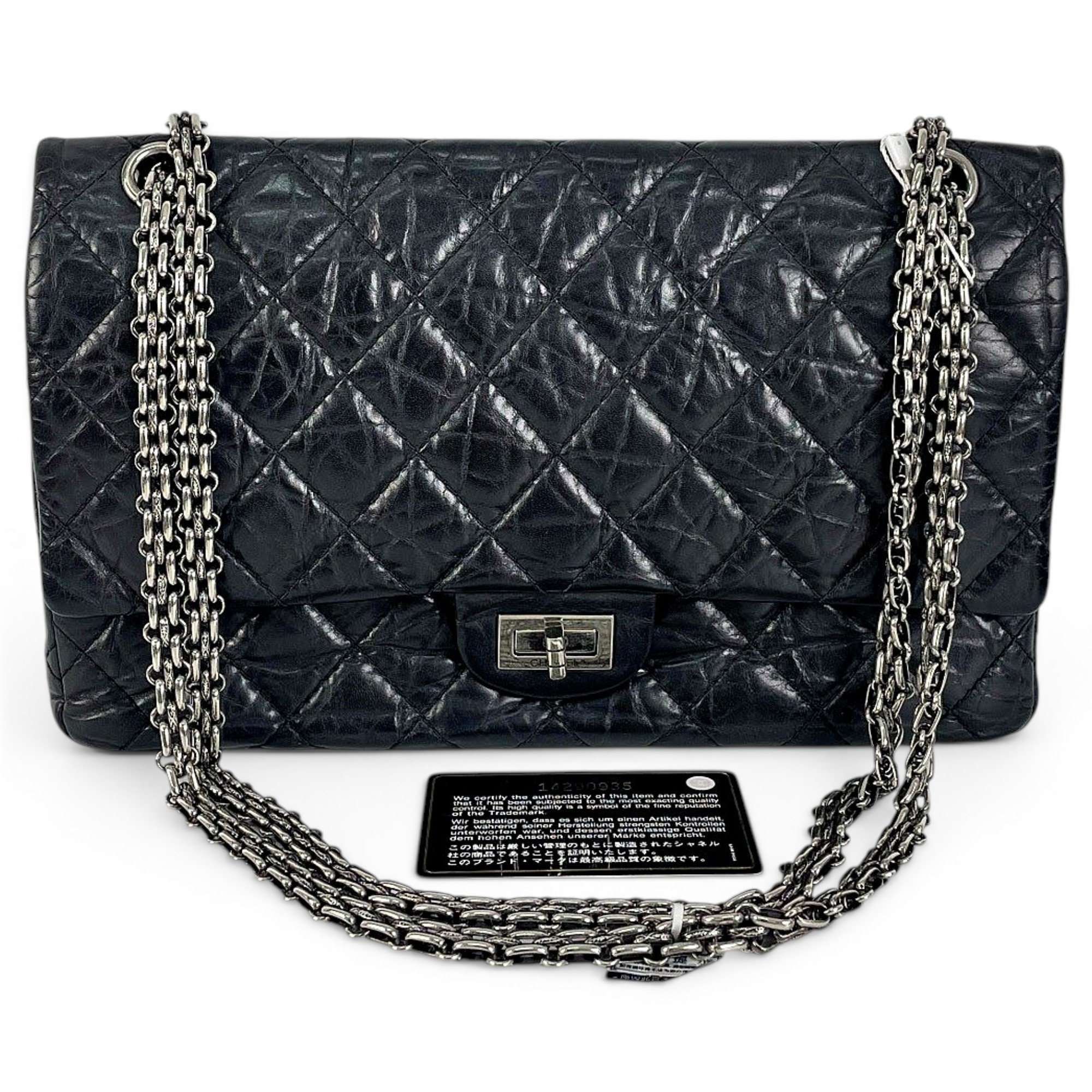 2.55 leather handbag
