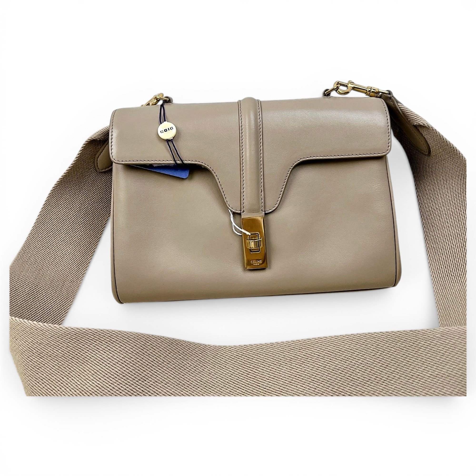 Sac 16 leather handbag
