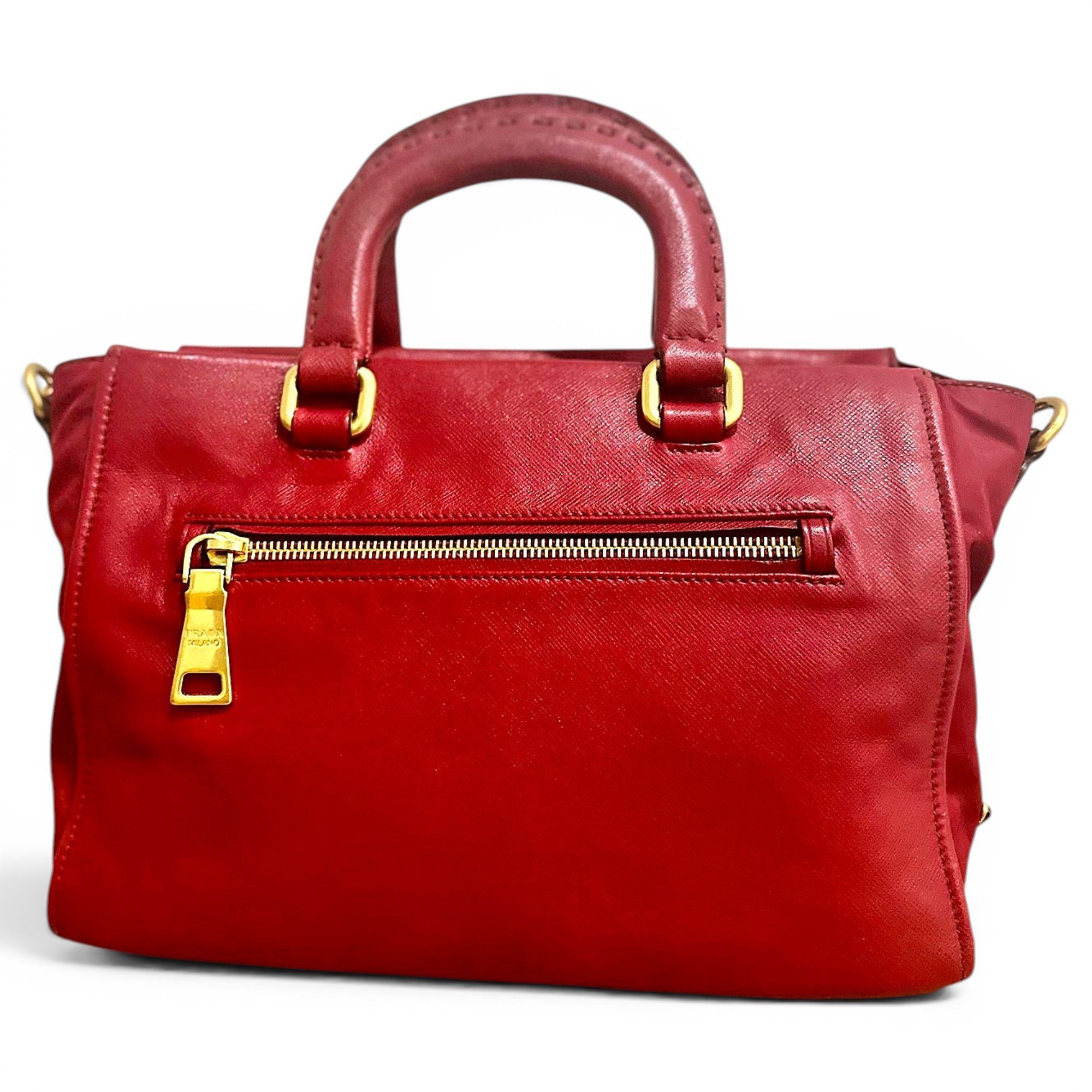 Leather handbag