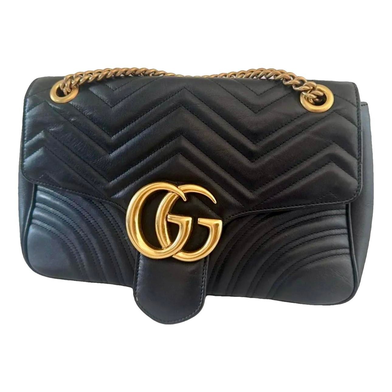 GG Marmont Chain Flap leather handbag