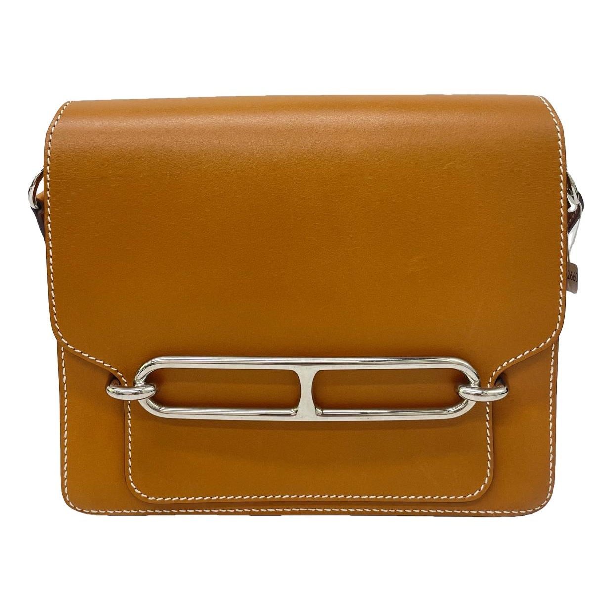 Roulis leather handbag