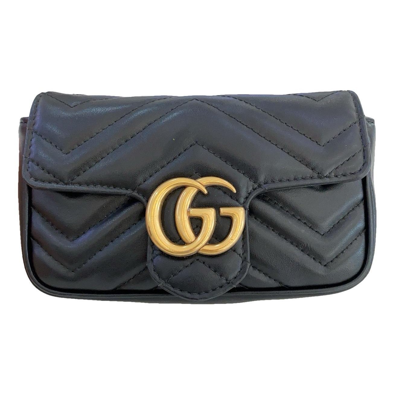 GG Marmont Flap leather crossbody bag