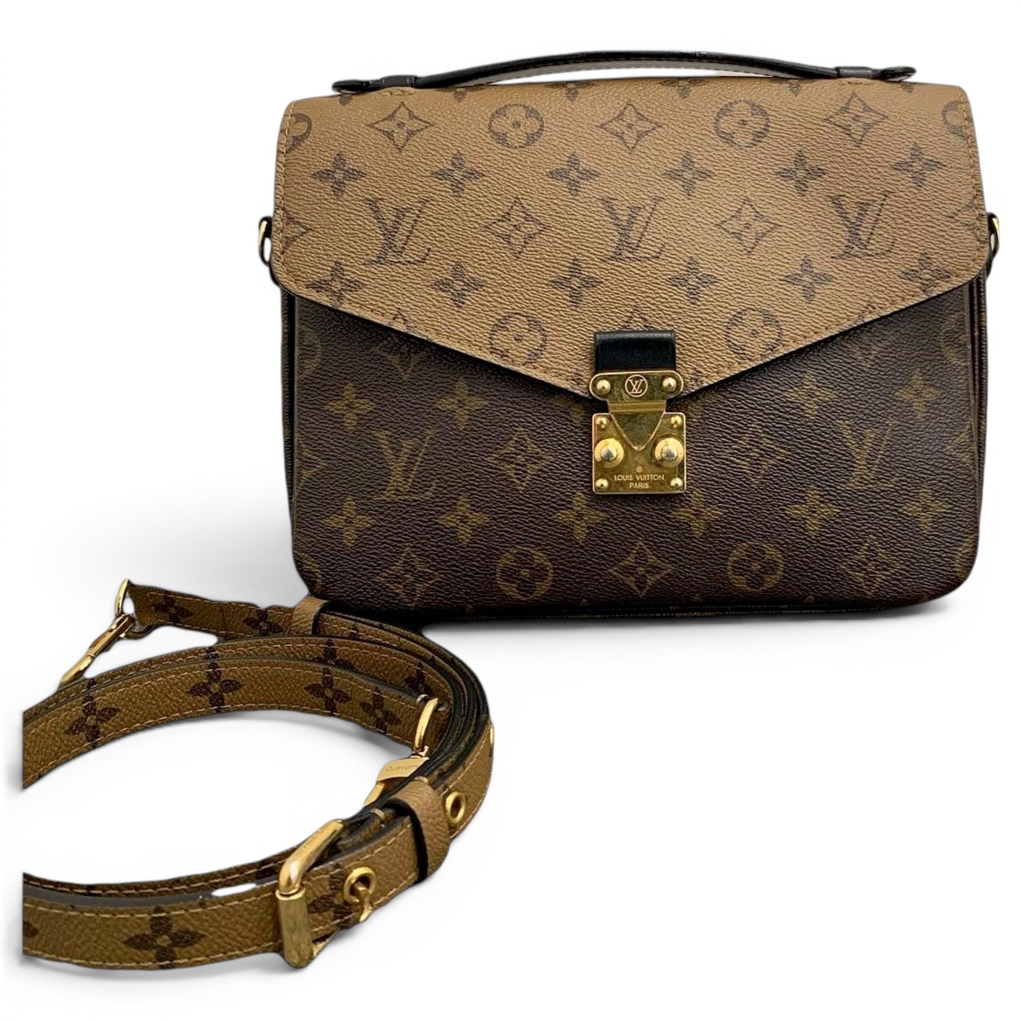 Metis leather handbag