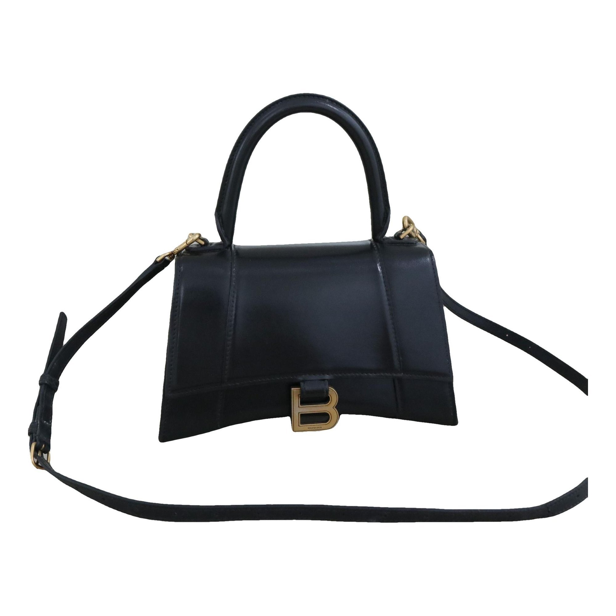 Hourglass linen handbag