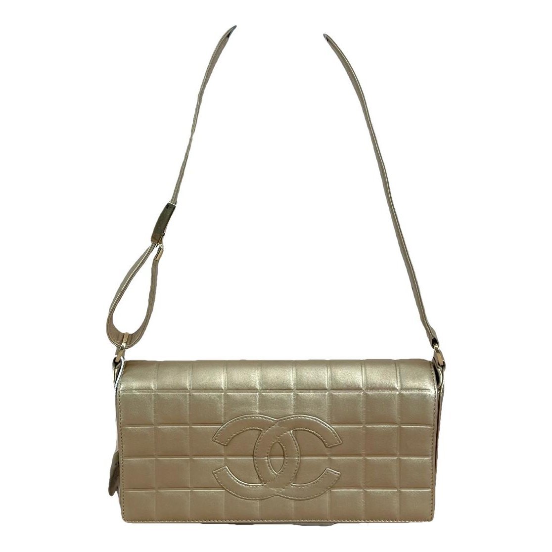 East West Chocolate Bar leather handbag