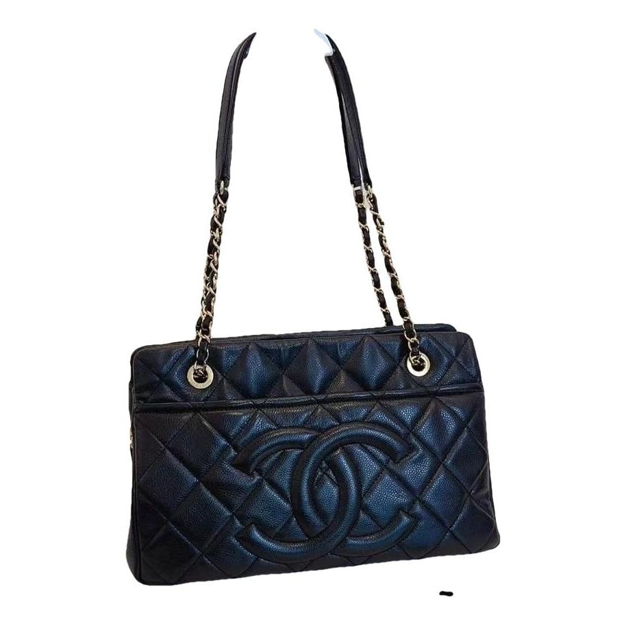Vintage CC Chain pony-style calfskin handbag