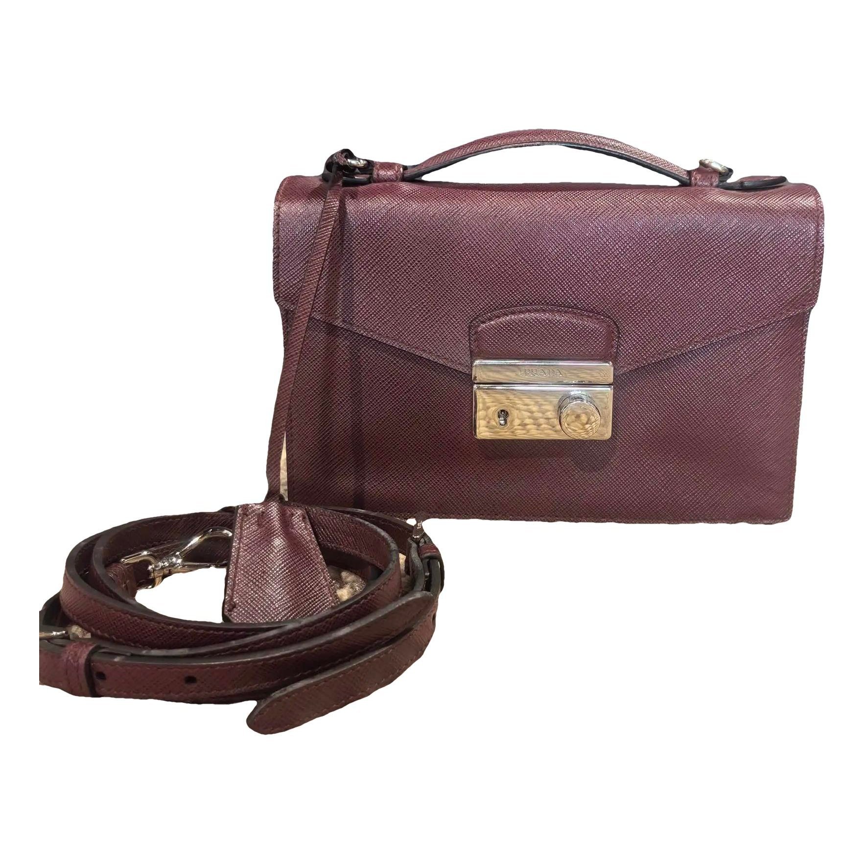 Sound leather crossbody bag