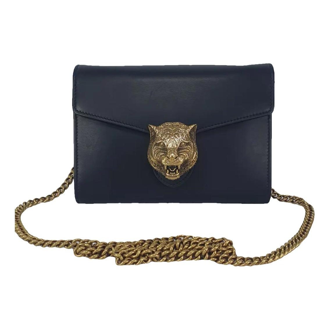 Animalier leather crossbody bag