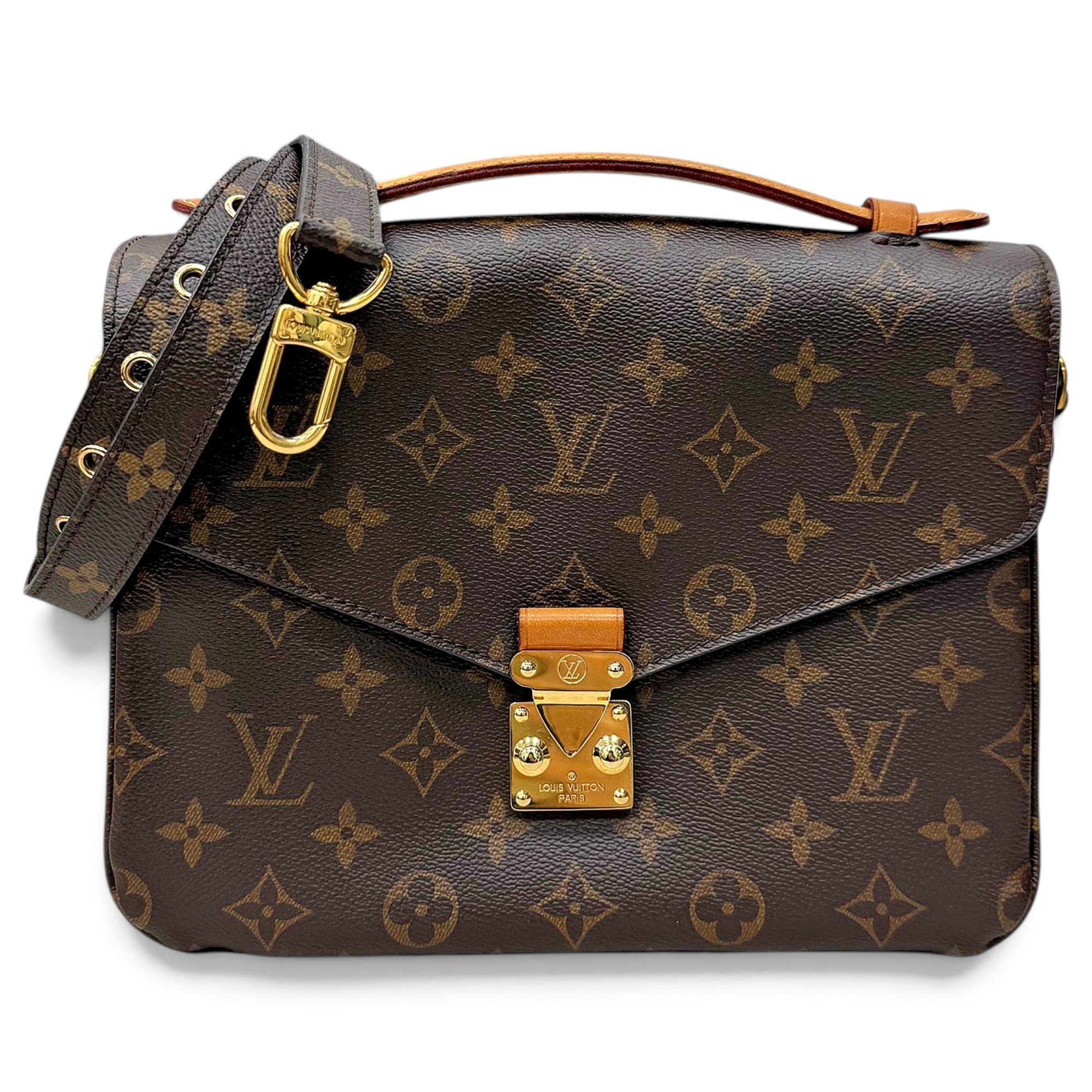 Metis leather handbag