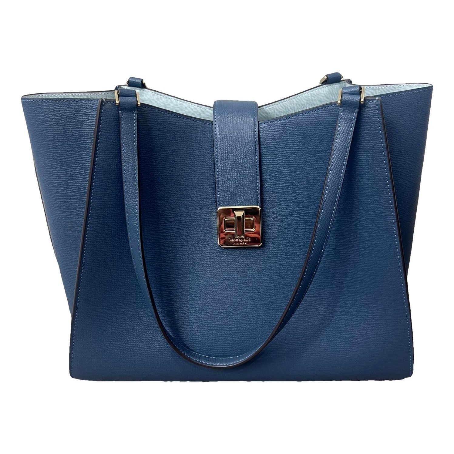 Leather tote