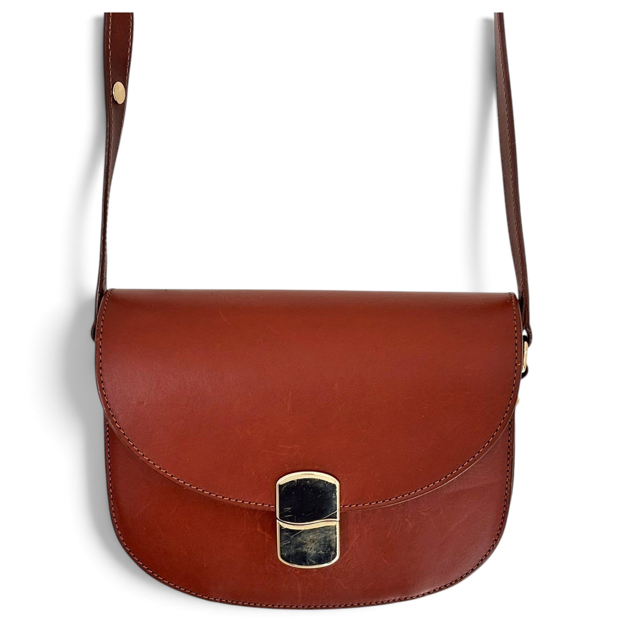 Claude leather handbag