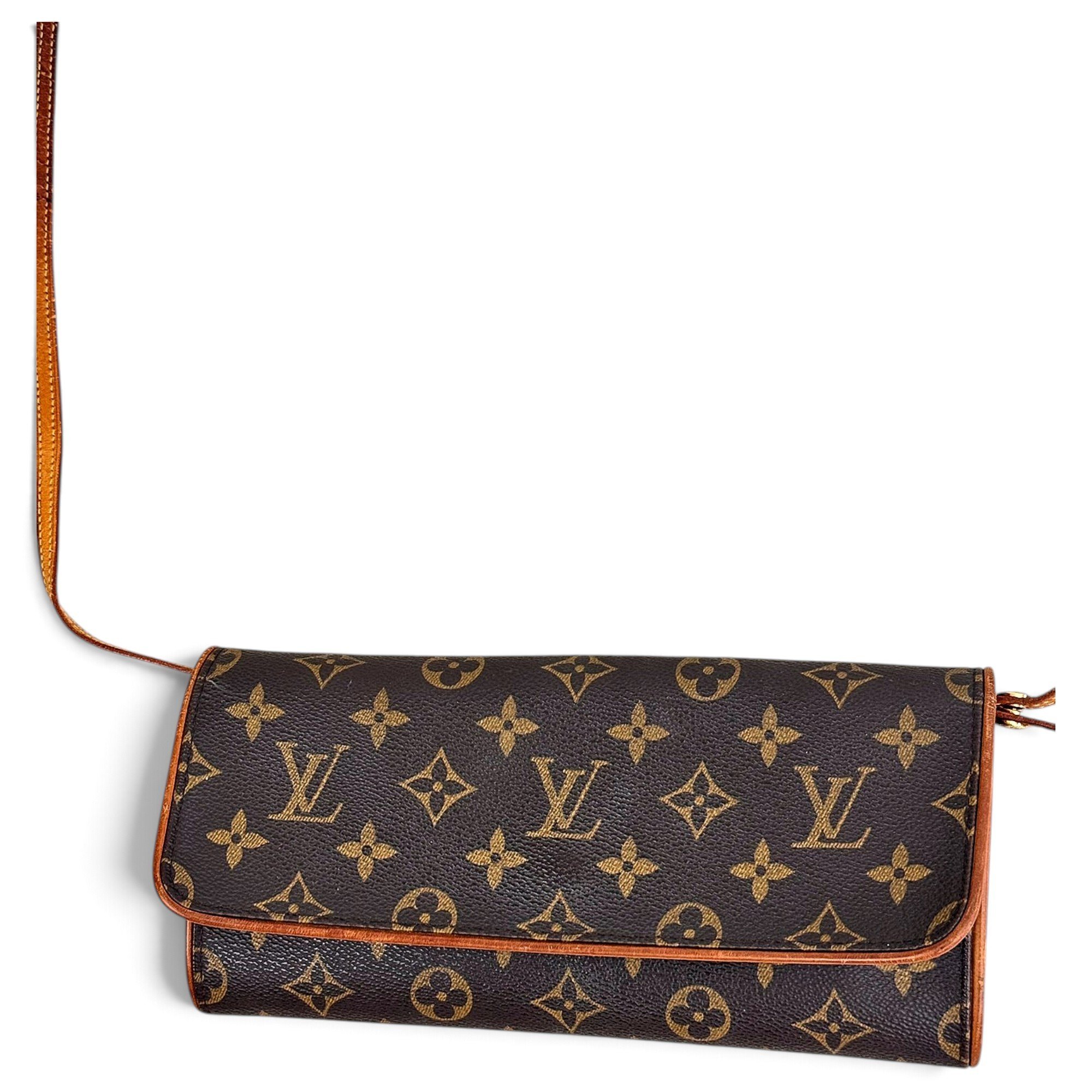 Twin leather handbag